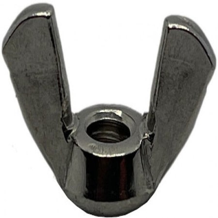 Suburban Bolt And Supply Wing Nut, 1/4"-20, Steel, Zinc Plated A042016000WZ